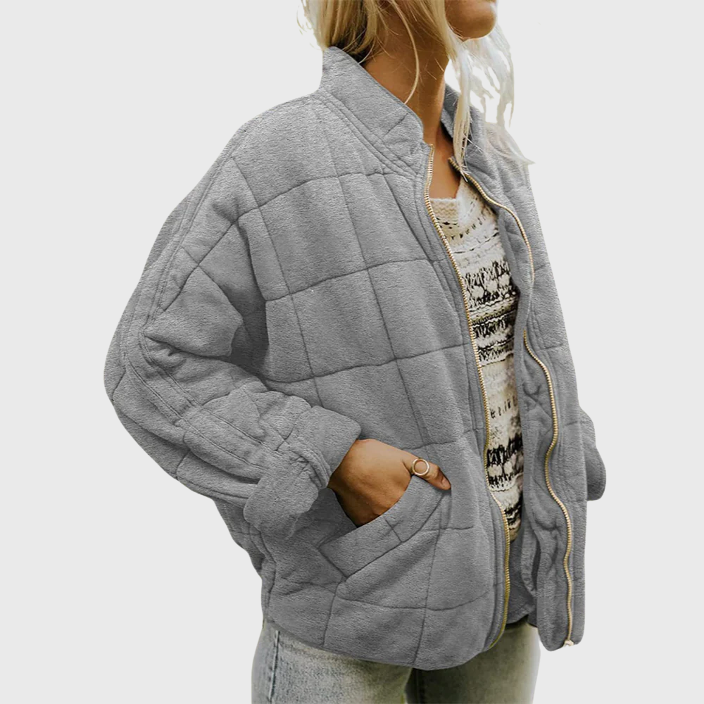 Women's Quilted Drop Shoulder Jacket