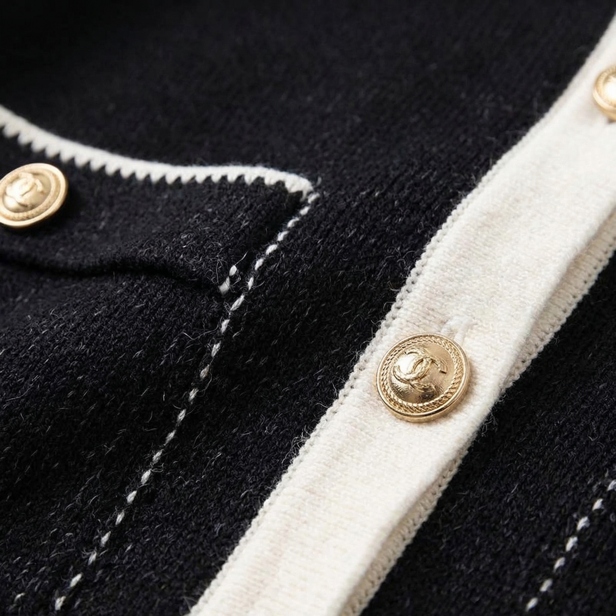 Women's Military Button Longline Cardigan
