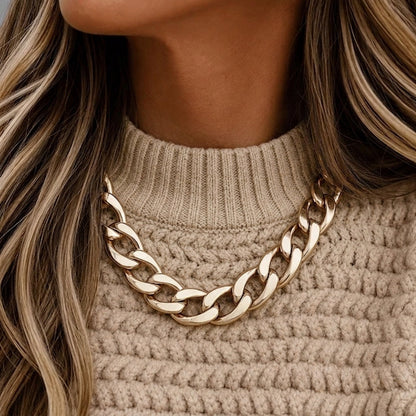 Women's Chunky Funnel Neck Pullover