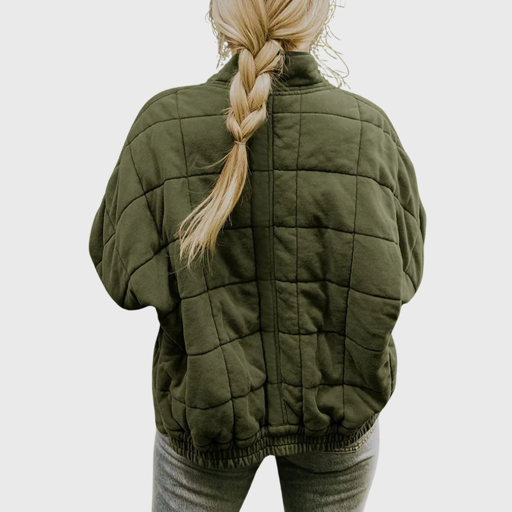 Women's Quilted Drop Shoulder Jacket