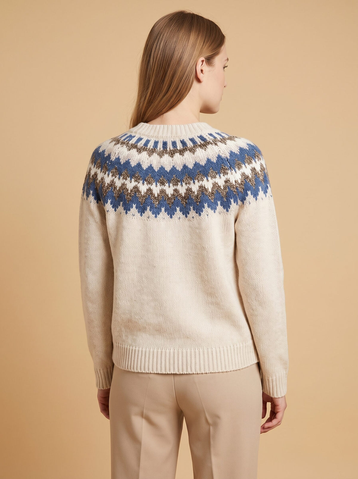 Women's Fair Isle Knit Cardigan