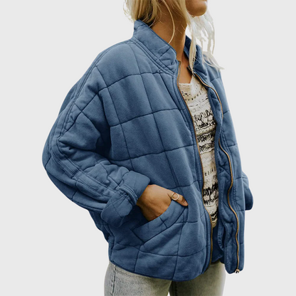 Women's Quilted Drop Shoulder Jacket