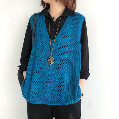 Women's V Neck Sweater Vest