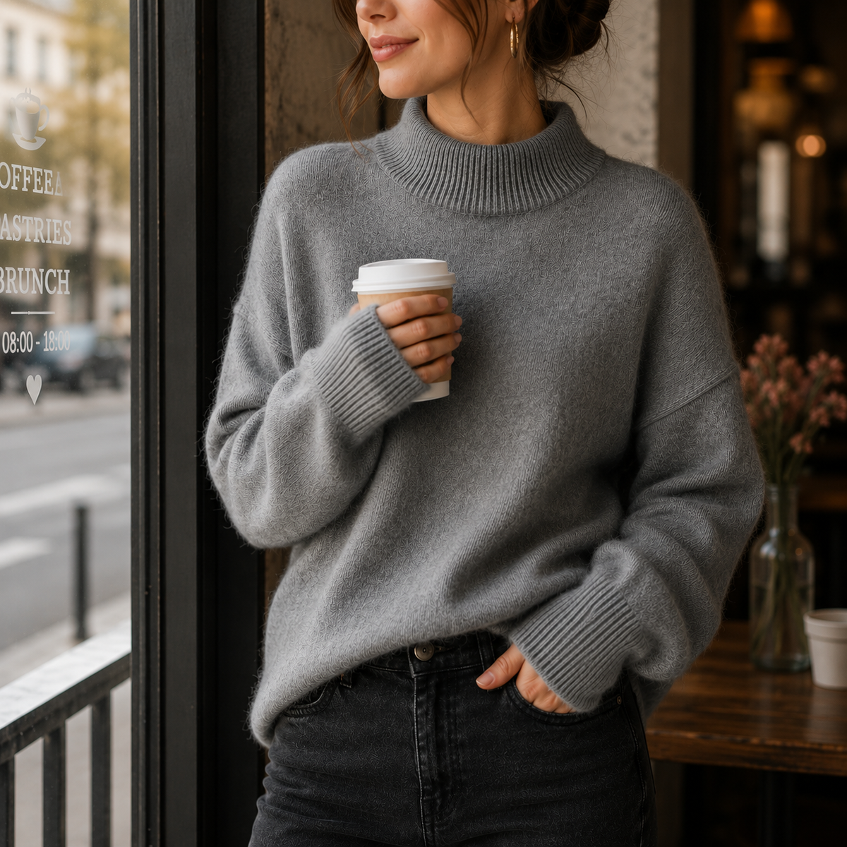 Women's Soft Touch Round Neck Sweater