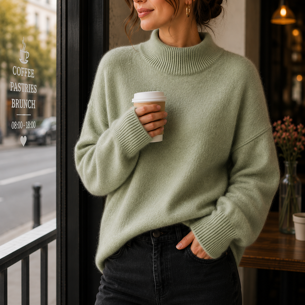 Women's Soft Touch Round Neck Sweater