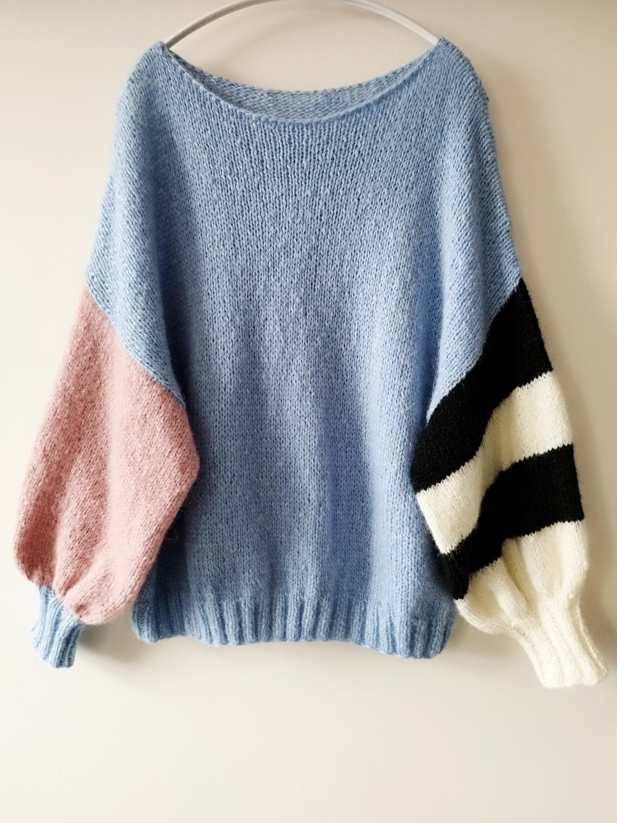 Women's Alpaca Blend Colour Block Sweater