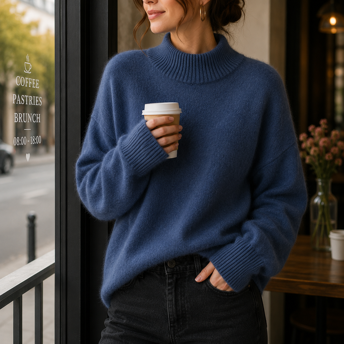 Women's Soft Touch Round Neck Sweater