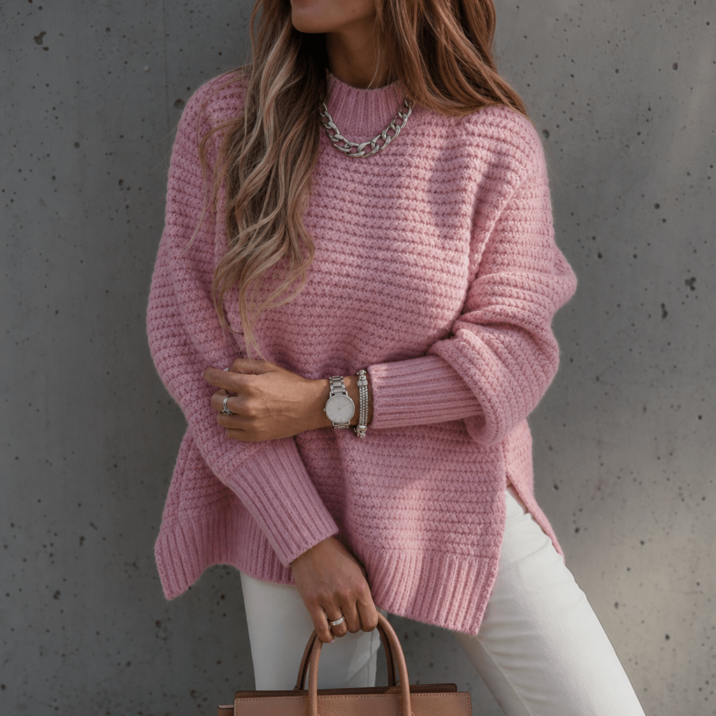 Women's Chunky Funnel Neck Pullover