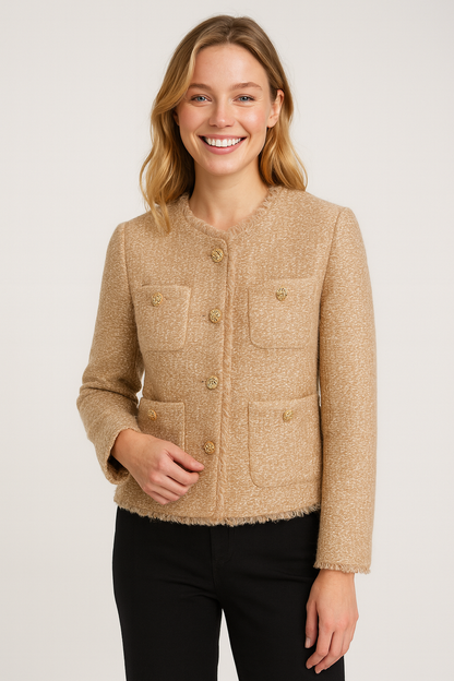 https://cdn.shopify.com/s/files/1/0957/7286/8982/files/Womens-Blazer-Jacket-Collarless-Gold-Buttons-Four-Pockets.png?v=1770236861