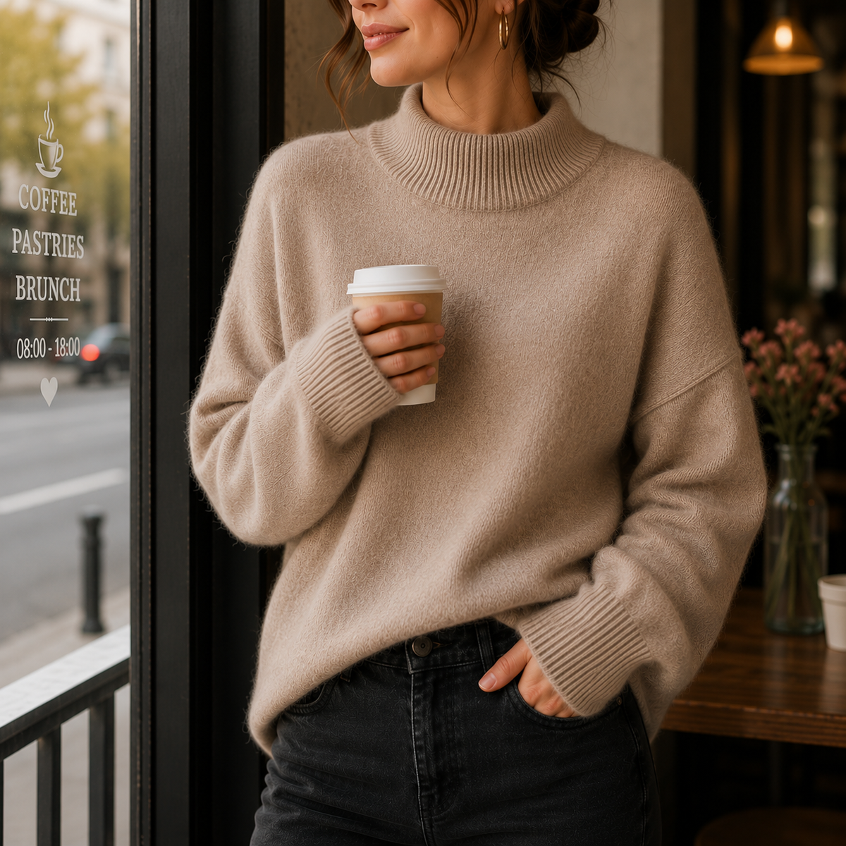 Women's Soft Touch Round Neck Sweater