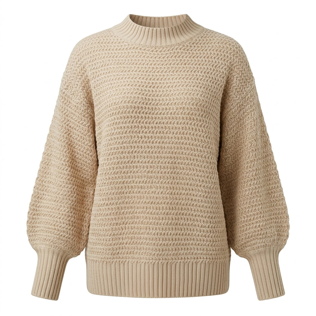 Women's Chunky Funnel Neck Pullover
