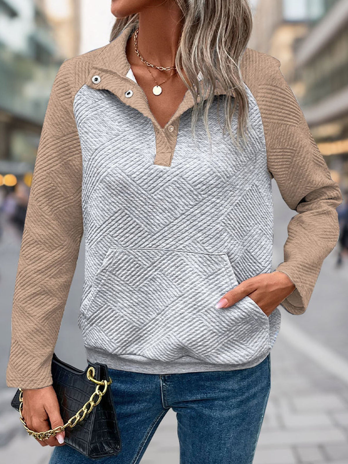 Women's Half Zip Pullover Sweater