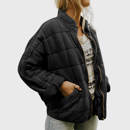 Women's Quilted Drop Shoulder Jacket