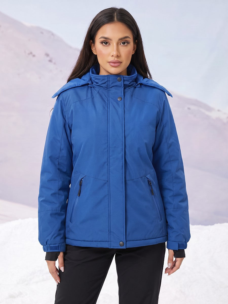 Women's Waterproof Hooded Ski Jacket