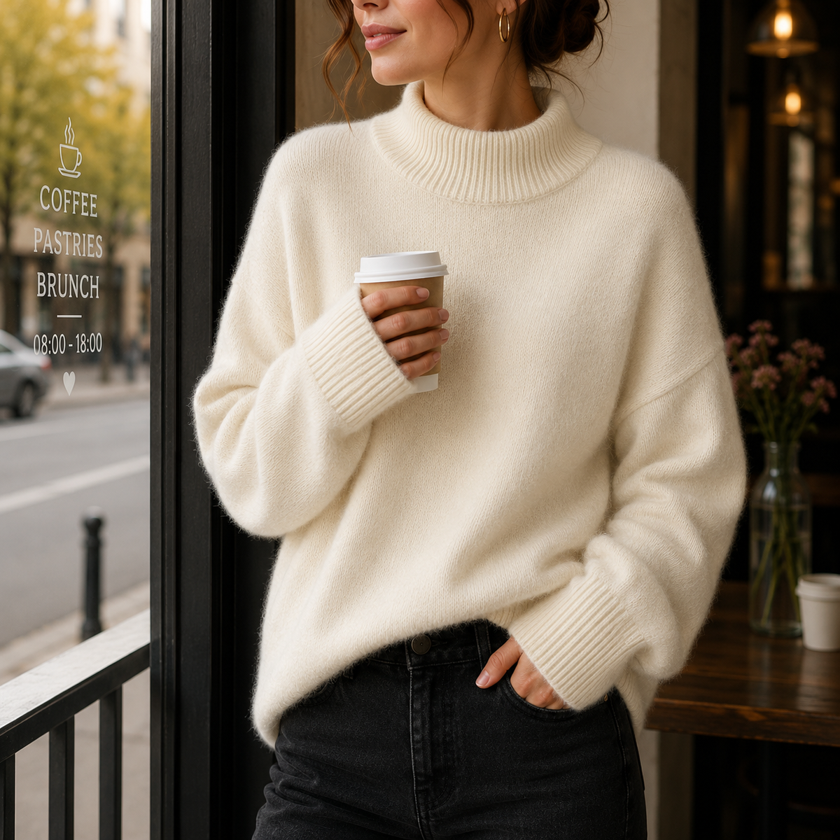 Women's Soft Touch Round Neck Sweater