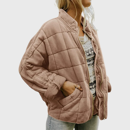 Women's Quilted Drop Shoulder Jacket