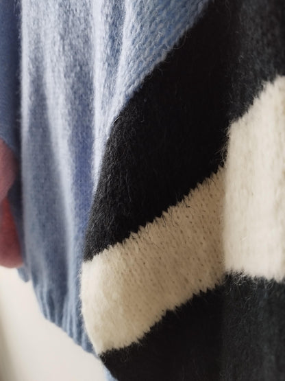 Women's Alpaca Blend Colour Block Sweater