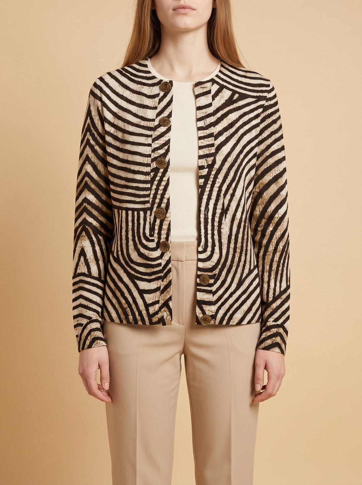 Women's Fair Isle Knit Cardigan