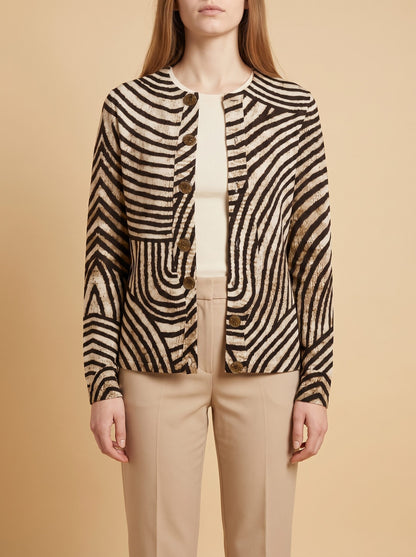 Women's Fair Isle Knit Cardigan