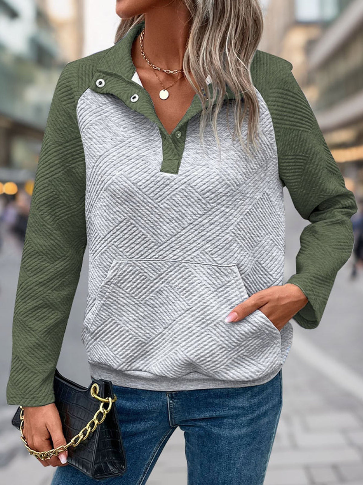 Women's Half Zip Pullover Sweater